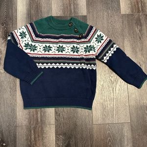 Toddler boys Gymboree winter sweater